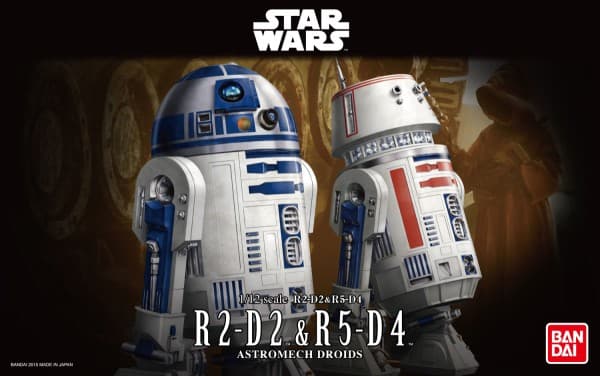 1/12 R2-D2 & R5-D4 - Box Art
