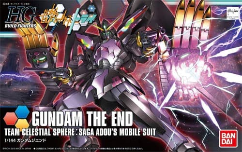 HG Build Fighters Try Gundam The End - Box Art
