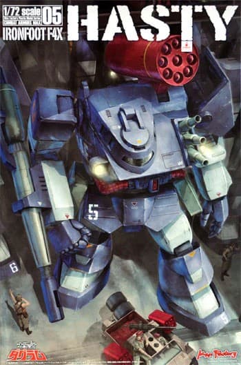 Ironfoot F4X Hasty - Box Art