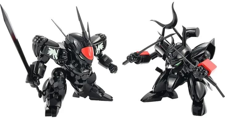 PLAMAX Black Ryujinmaru & Senjinmaru Set - Box Art