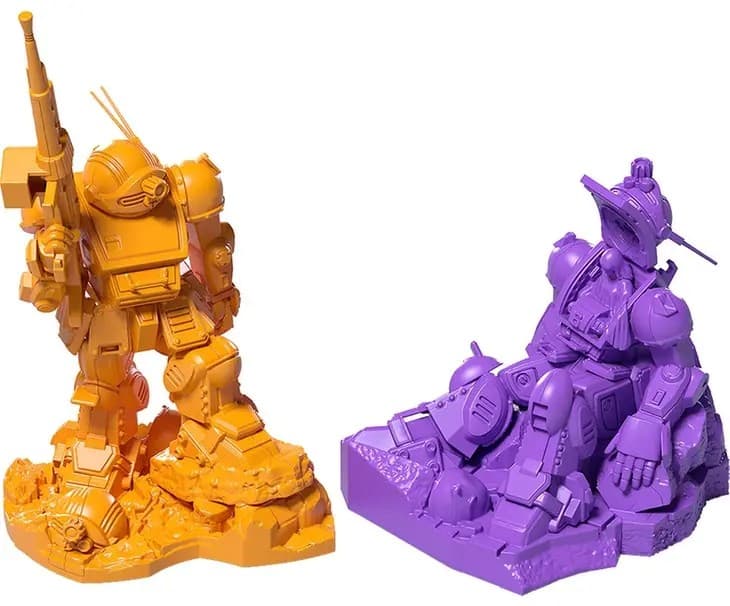 Armored Trooper Votoms Scope Dog - Box Art