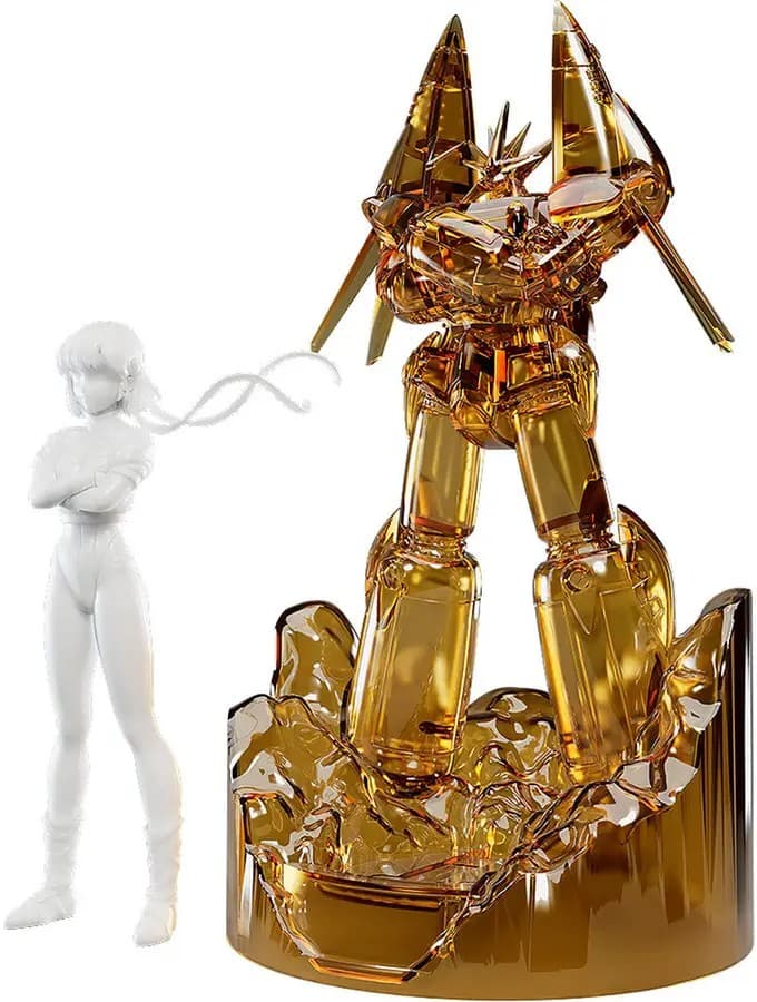 PLAMAX minimum factory Takaya Noriko with Gunbuster - Box Art