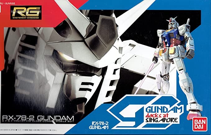 Real Grade RX-78-2 Gundam - Box Art