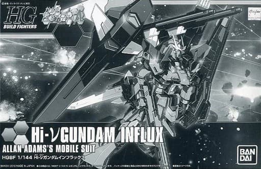 HGBF Hi-nu Gundam Influx - Box Art