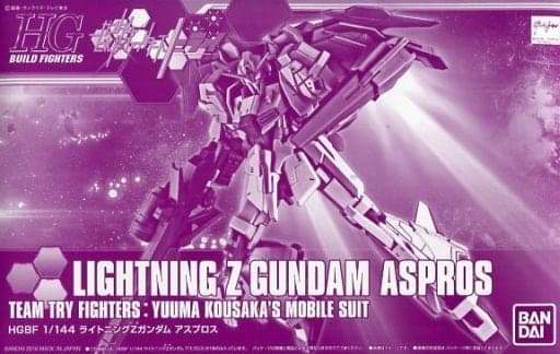 HGBF LIGHTNING Z GUNDAM ASPROS - Box Art