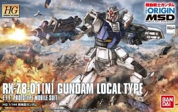 HGGTO RX-78-01［N］ Gundam Local Type - Box Art