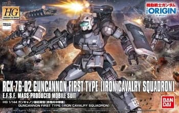 HGGTO RCX-76-02 Guncannon First Type (Iron Cavalry Squadron) - Box Art