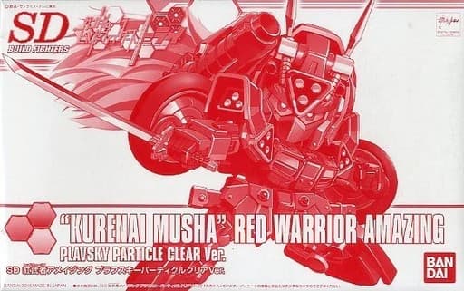 SD Build Fighters Try "Kurenai Musha" Red Warrior Amazing - Box Art