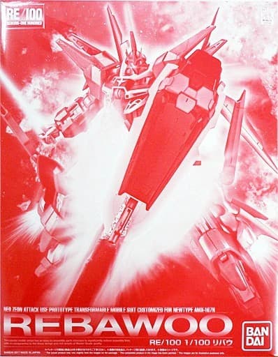 RE/100 AMX-107R Rebawoo - Box Art