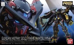 RG MBF-P01-Re2AMATU Gundam Astray Gold Frame Amatsu Mina - Box Art