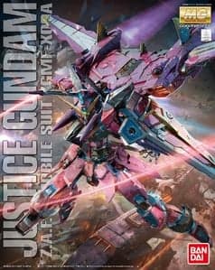 MG Justice Gundam - Box Art
