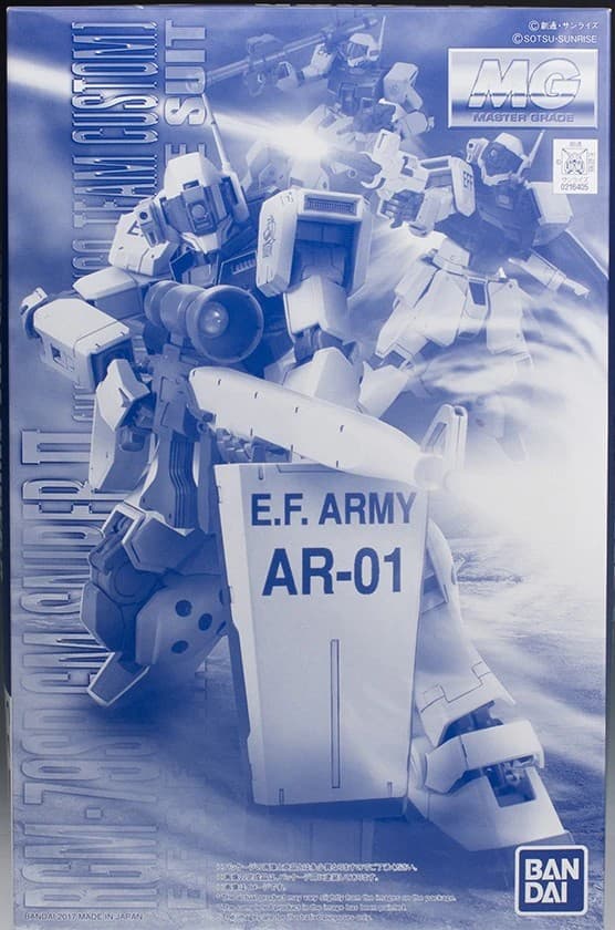 MG RGM-79SP GM Sniper II (White Dingo Team Custom) - Box Art