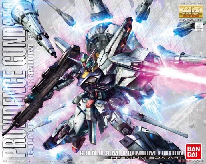 MG Gundam Seed Providence Gundam G.U.N.D.A.M. Premium Edition - Box Art