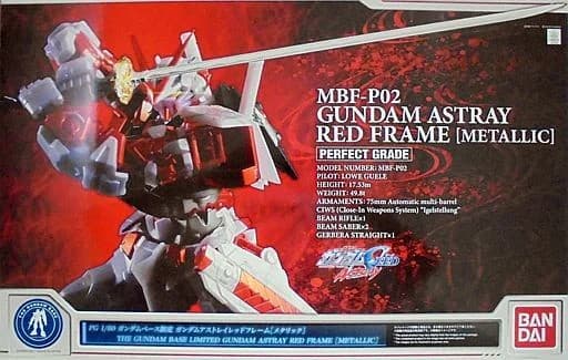 MBF-P02 Gundam Astray Red Frame [Metallic] - Box Art