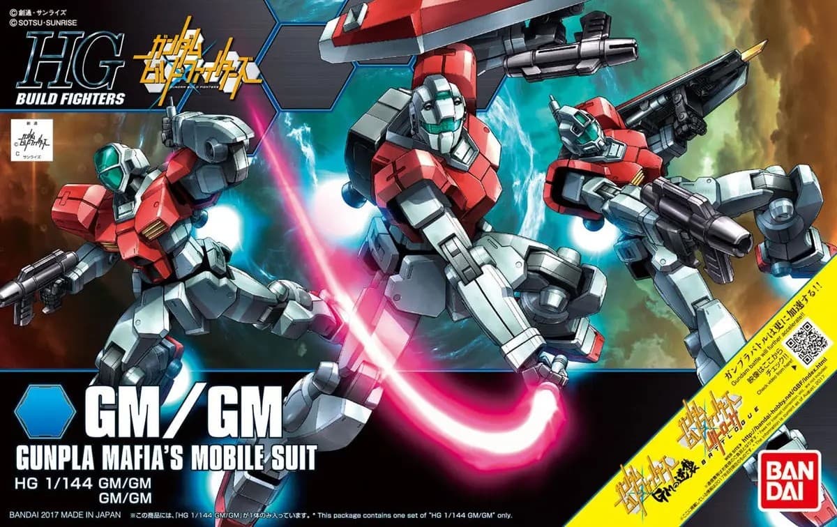 HGBF RGMGM-79 GM/GM - Box Art