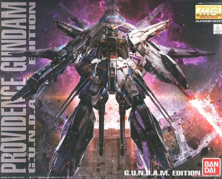 MG Providence Gundam G.U.N.D.A.M. Edition - Box Art