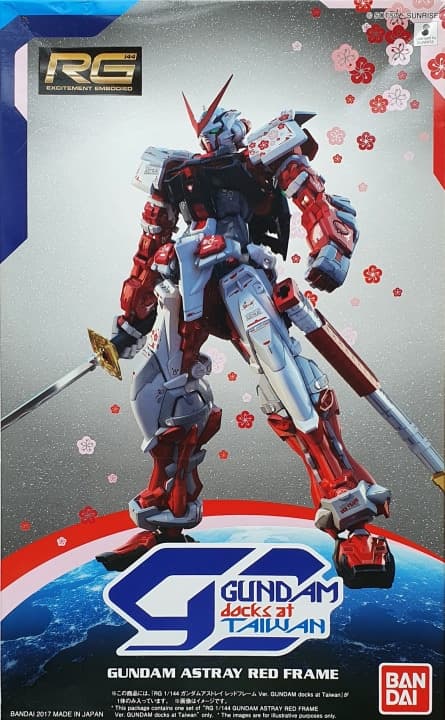 RG Gundam Astray Red Frame - Box Art