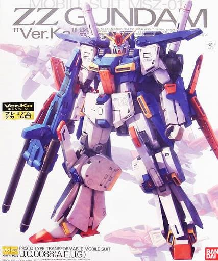 MSZ-010 ZZ Gundam Ver.Ka w/Premium Decal - Box Art