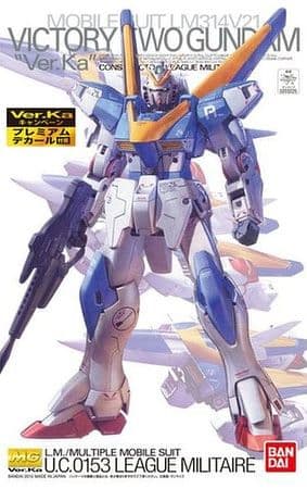 MG LM314V21 V2 Gundam Ver.Ka w/Premium Decal - Box Art