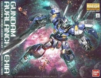 MG GN-001/hs-A01D Gundam Avalanche Exia - Box Art