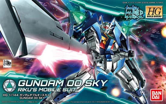 HGBD GUNDAM 00 SKY - Box Art