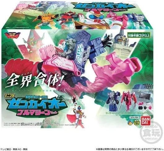 Minipla Zenkai Gattai Series 02 Bull Majin Set - Box Art