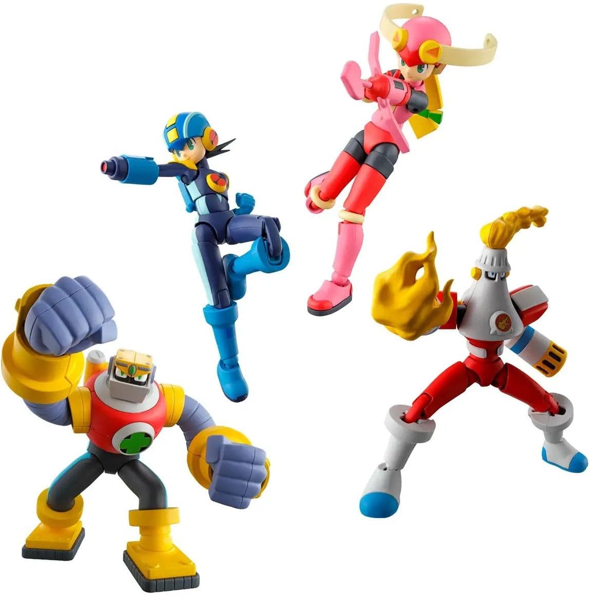 SMP Kit Makes Pose Rockman (Mega Man) EXE 01: 1Box (4pcs) - Box Art