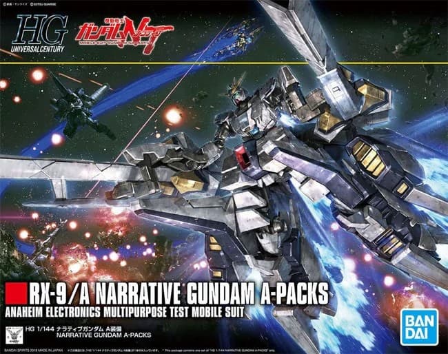 HGUC NARRATIVE GUNDAM A-PACKS