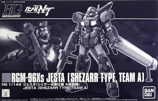 HGUC Gundam NT RGM-96Xs Jesta (Shezarr Type, Team A) - Box Art