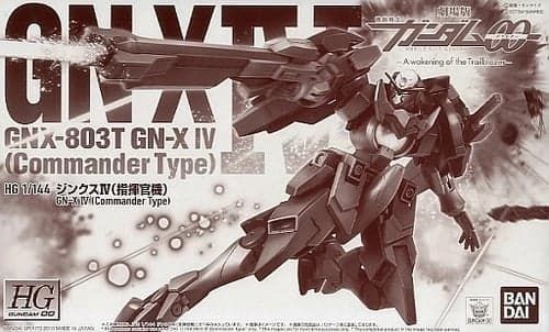 HG Gundam 00 GNX-803T GN-X IV (Commander Type) - Box Art
