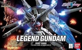 ZGMF-X666S Legend Gundam - Box Art