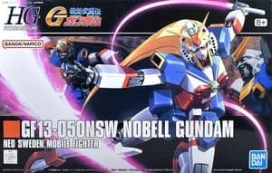 HGFC NOBELL GUNDAM - Box Art
