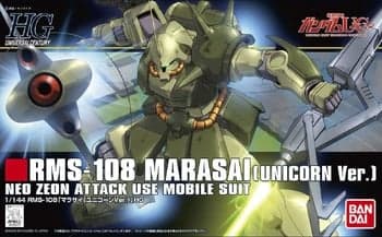 RMS-108 Marasai (Unicorn Ver.) - Box Art