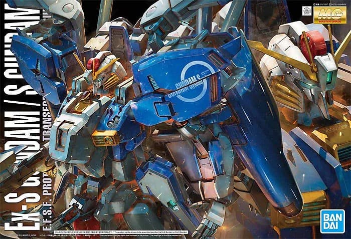 MG Ex-S Gundam / S Gundam - Box Art