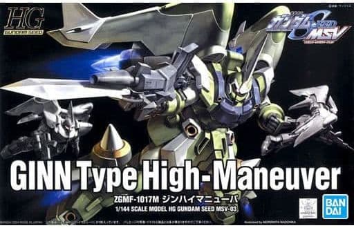 ZGMF-1017M Ginn Type High-Maneuver - Box Art