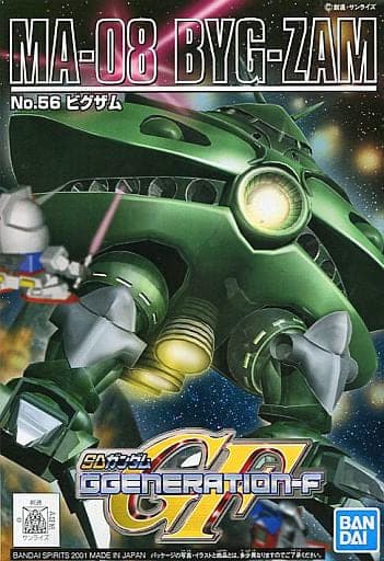 SD Gundam G Generation-F MA-08 Byg-Zam - Box Art