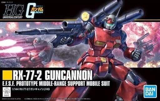 HGUC RX-77-2 GUNCANNON - Box Art
