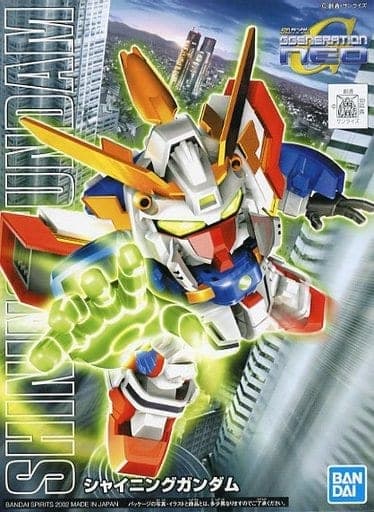 SD Gundam BB Senshi Shining Gundam - Box Art