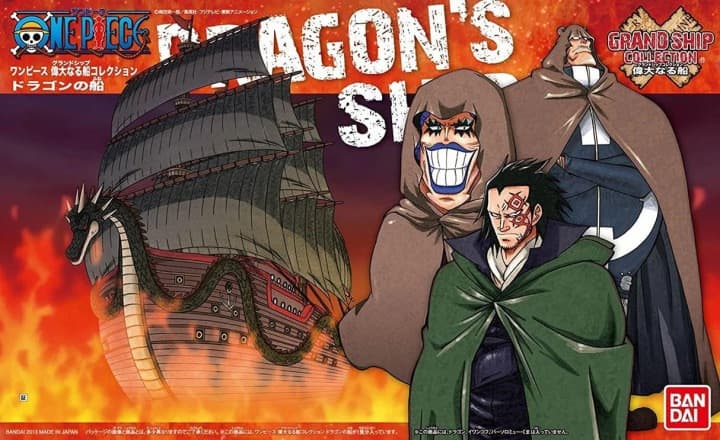 One Piece Grand Ship Collection Dragon's Ship - Box Art