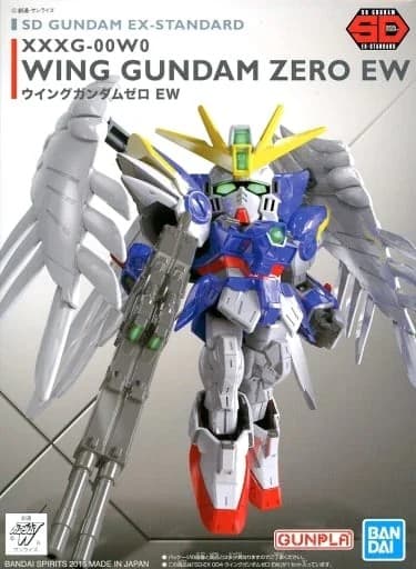 SD Gundam EX-Standard XXXG-00W0 Wing Gundam Zero EW - Box Art