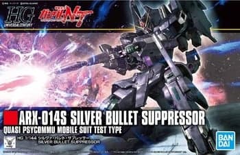 HGUC SILVER BULLET SUPPRESSOR - Box Art