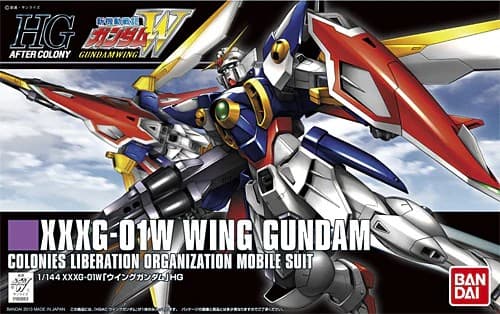 HGAC WING GUNDAM - Box Art
