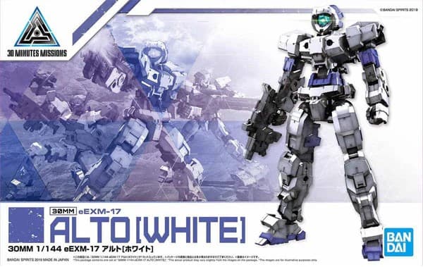 30MM 1/144 eEXM-17 Alto (White) - Box Art