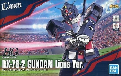 HGUC RX-78-2 Gundam Lions Ver. - Box Art