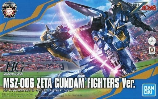 HGUC MSZ-006 Zeta Gundam Fighters Ver. - Box Art