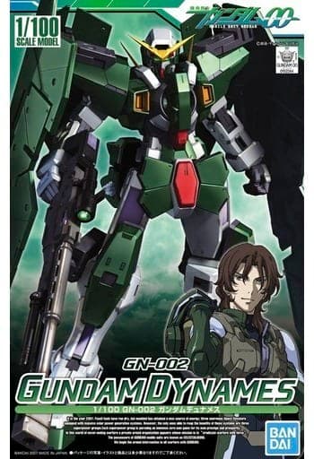 GN-002 Gundam Dynames - Box Art