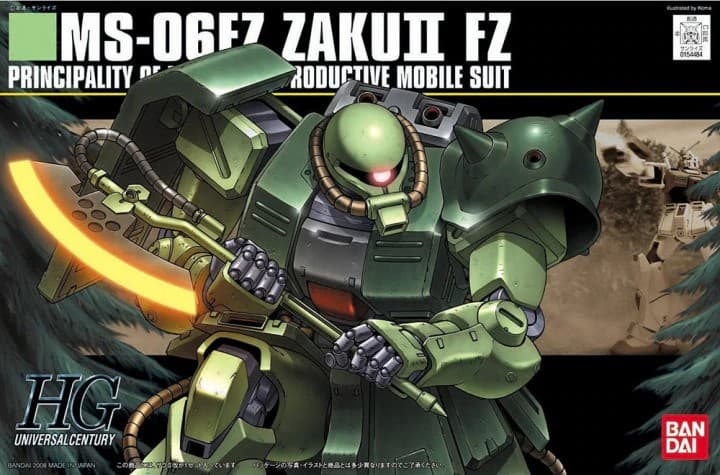 HGUC ZAKU II KAI - Box Art