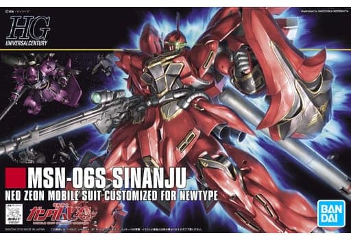HGUC SINANJU - Box Art
