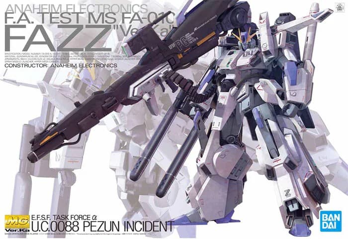 MG FAZZ Ver.Ka - Box Art