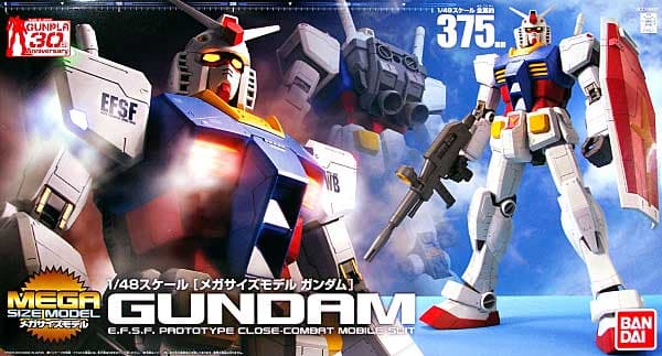 Mega Size RX-78-2 Gundam - Box Art